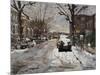 Mall Street, Hammersmith, Freezing Thaw, 2009-Peter Brown-Mounted Giclee Print