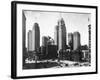 Mall Street in Detroit, Michigan-null-Framed Photographic Print