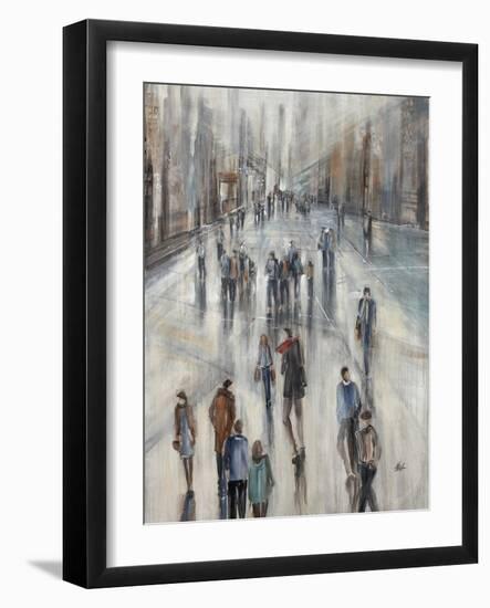 Mall Walking-Farrell Douglass-Framed Giclee Print