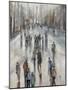 Mall Walking-Farrell Douglass-Mounted Giclee Print