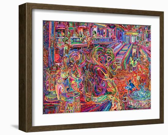 Mall-Josh Byer-Framed Giclee Print