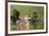 Mallard (Anas Platyrhynchos) Ducklings, Bradfield Nature Reserve, Berkshire, England, UK, May-Bertie Gregory-Framed Photographic Print