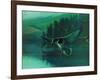 Mallard Duck-Stan Galli-Framed Giclee Print