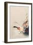 Mallard Flying from a Pond-Koson Ohara-Framed Giclee Print