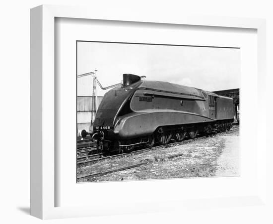 Mallard Locomotive-null-Framed Photographic Print