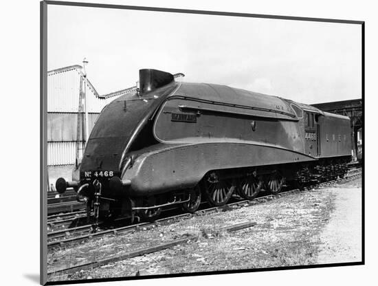 Mallard Locomotive-null-Mounted Photographic Print