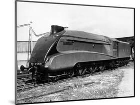 Mallard Locomotive-null-Mounted Photographic Print