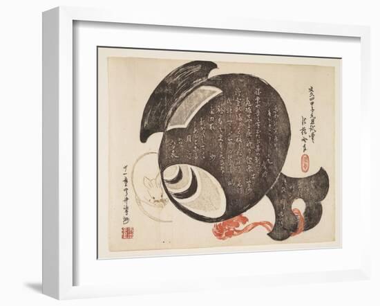 Mallet and a Mouse, January 1864-Ebashi Sesshin-Framed Giclee Print