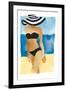 Mallorca Girl No Words-Mercedes Lopez Charro-Framed Art Print