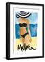 Mallorca Girl-Mercedes Lopez Charro-Framed Art Print