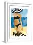 Mallorca Girl-Mercedes Lopez Charro-Framed Art Print