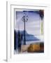 Mallorca Lamp Post-W^ Reinshagen-Framed Art Print