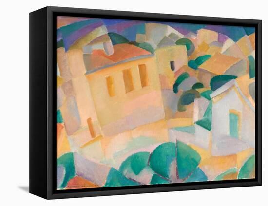 Mallorca, Terreno, 1914-Leo Gestel-Framed Stretched Canvas