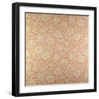 "Mallow" Wallpaper Design-William Morris-Framed Giclee Print