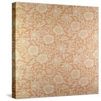 "Mallow" Wallpaper Design-William Morris-Stretched Canvas