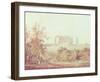 Malmesbury Abbey-J M W Turner-Framed Giclee Print