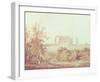 Malmesbury Abbey-J M W Turner-Framed Giclee Print