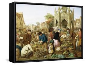 Malmesbury Market-H.C. Bryant-Framed Stretched Canvas