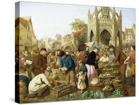 Malmesbury Market-H.C. Bryant-Stretched Canvas