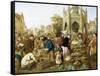 Malmesbury Market-H.C. Bryant-Framed Stretched Canvas