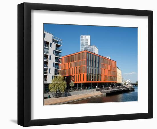 Malmo Live Concert and Congress Halls, Waterfront, Malmo, Sweden, Scandinavia, Europe-Jean Brooks-Framed Photographic Print