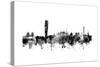 Malmo Sweden Skyline-Michael Tompsett-Stretched Canvas