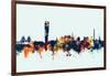 Malmo Sweden Skyline-Michael Tompsett-Framed Art Print