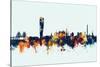 Malmo Sweden Skyline-Michael Tompsett-Stretched Canvas