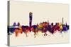 Malmo Sweden Skyline-Michael Tompsett-Stretched Canvas