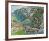 Maloja-Oskar Kokoschka-Framed Art Print