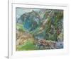 Maloja-Oskar Kokoschka-Framed Art Print