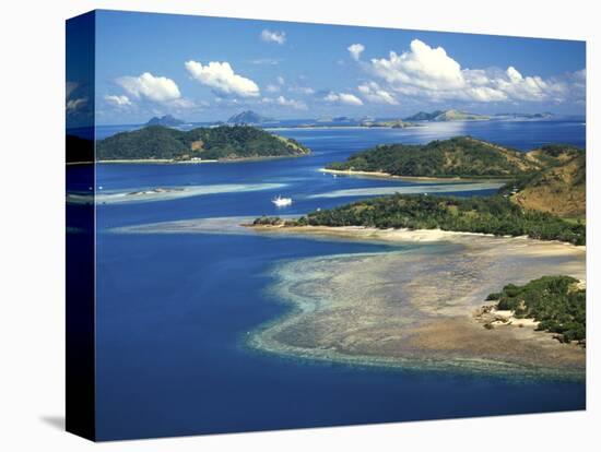 Malolo Island, Mamanuca Islands, Fiji-David Wall-Stretched Canvas