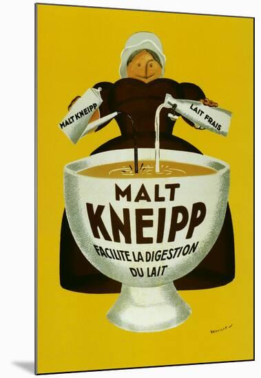 Malt Kneipp-null-Mounted Art Print