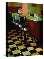 Malt Shop in Sequim-Pam Ingalls-Stretched Canvas