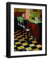 Malt Shop in Sequim-Pam Ingalls-Framed Giclee Print