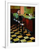 Malt Shop in Sequim-Pam Ingalls-Framed Giclee Print