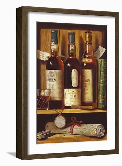 Malt Whiskey-Raymond Campbell-Framed Art Print