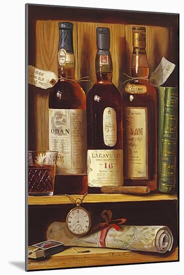 Malt Whiskey-Raymond Campbell-Mounted Art Print