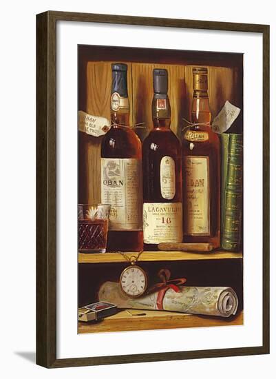 Malt Whiskey-Raymond Campbell-Framed Art Print