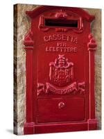 Malta, Europe, a Coloured Letter Box, Normally Found in Village or Town Cores Complimenting Colourf-Ken Scicluna-Stretched Canvas