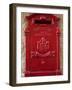 Malta, Europe, a Coloured Letter Box, Normally Found in Village or Town Cores Complimenting Colourf-Ken Scicluna-Framed Photographic Print