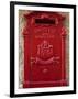 Malta, Europe, a Coloured Letter Box, Normally Found in Village or Town Cores Complimenting Colourf-Ken Scicluna-Framed Photographic Print