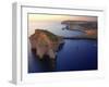 Malta, Gozo, Dwejra; 'Fungus Rock' Named So, Because of the Plant Growing on It-Ken Sciclina-Framed Photographic Print