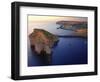 Malta, Gozo, Dwejra; 'Fungus Rock' Named So, Because of the Plant Growing on It-Ken Sciclina-Framed Photographic Print