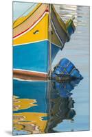 Malta, Marsaxlokk, traditional fishing boat detail-Rob Tilley-Mounted Premium Photographic Print