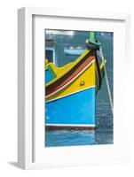 Malta, Marsaxlokk, traditional fishing boat-Rob Tilley-Framed Photographic Print