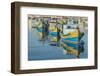 Malta, Marsaxlokk, Traditional Fishing Boats-Rob Tilley-Framed Photographic Print