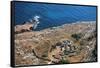 Malta, Megalithic Temples of Malta, Mnajdra, Temples, Aerial View-null-Framed Stretched Canvas