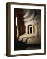 Malta, Paola, Hal Saflieni Hypogeum, Interior-null-Framed Giclee Print
