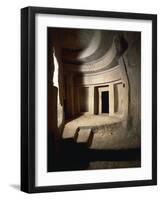 Malta, Paola, Hal Saflieni Hypogeum, Interior-null-Framed Giclee Print